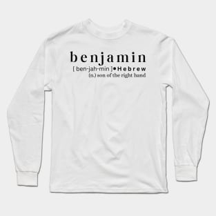 Benjamin Long Sleeve T-Shirt